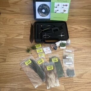 Colorado Angler Gunnison River Kit Fly Tying With Tools PreOwned See Contents